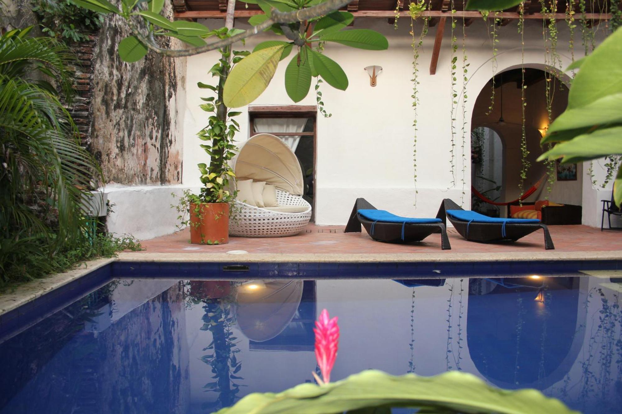 Casa Del Tejadillo Hotel Cartagena ภายนอก รูปภาพ
